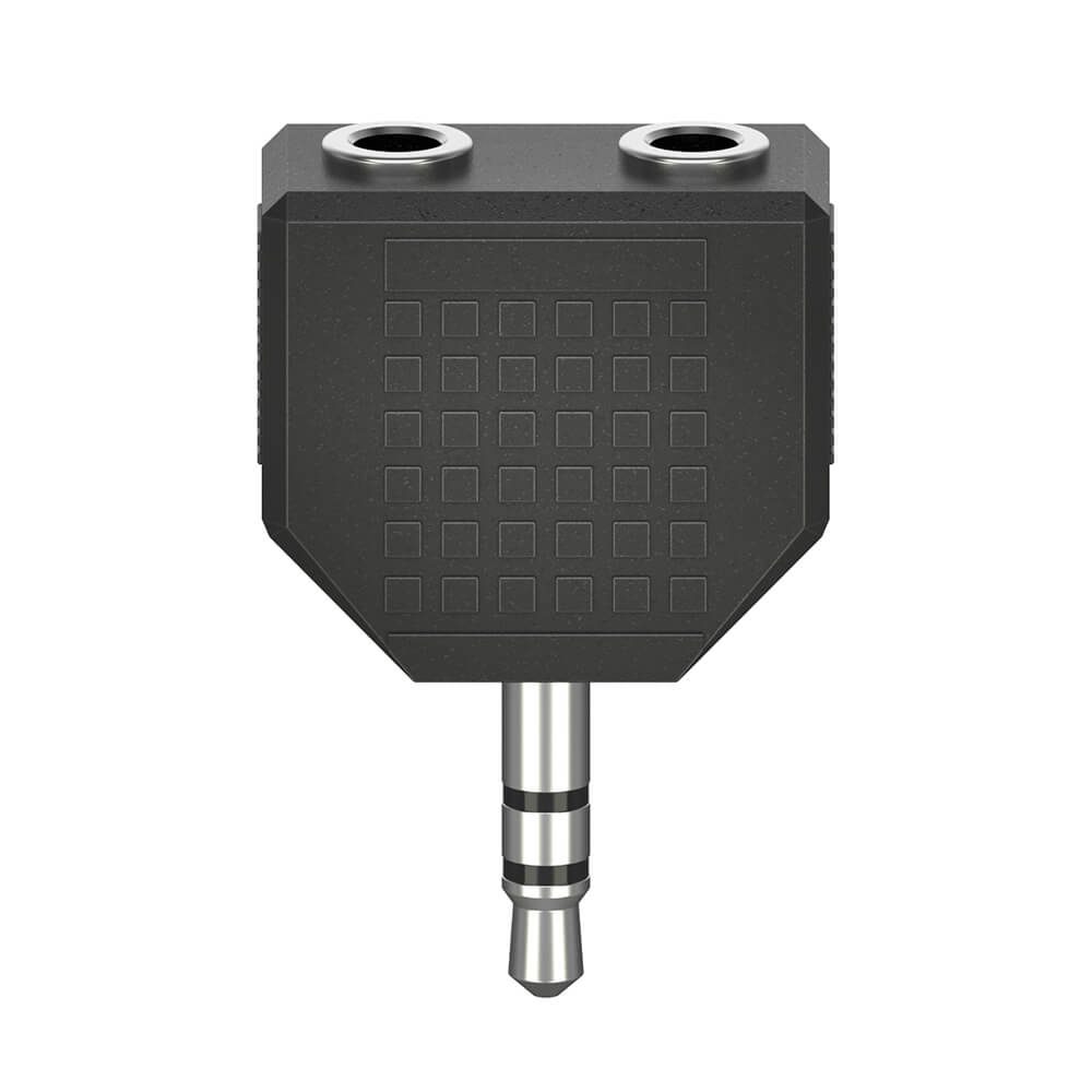 hama-hama-adapter-audio 2x 3.5 Socket to 3.5 Plug Stereo